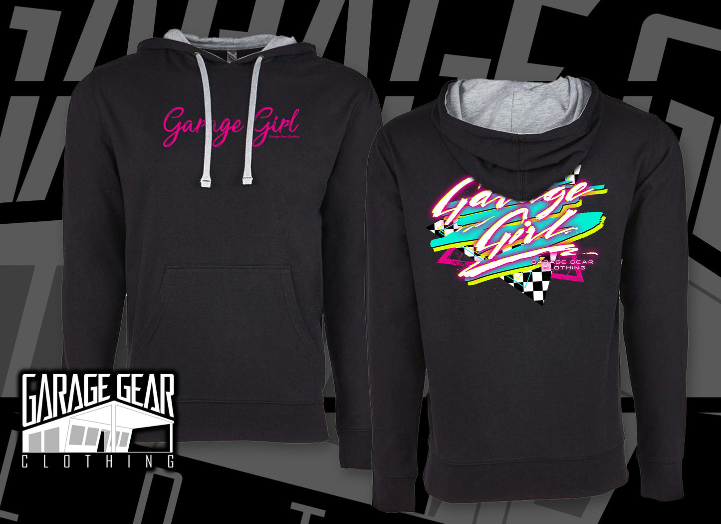 80's Garage Girl Hoodie