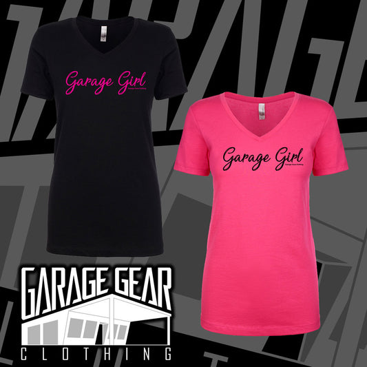 Women's Garage Girl Vneck