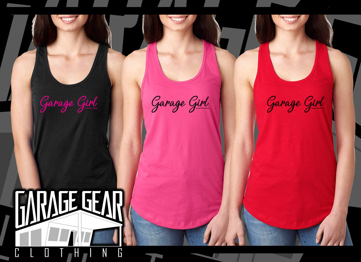 Women's Garage Girl Tank Tops