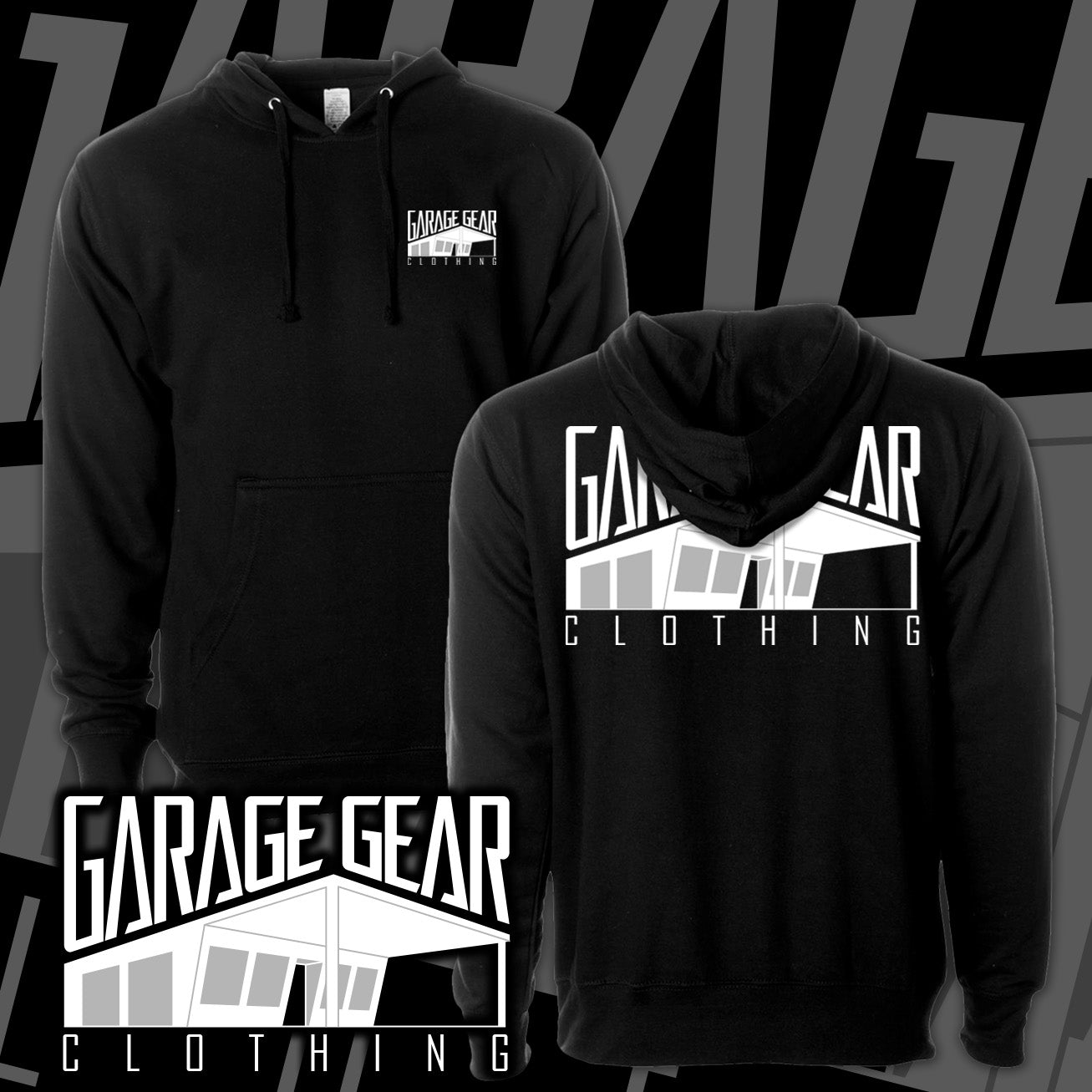 Garage Gear Logo Hoodie