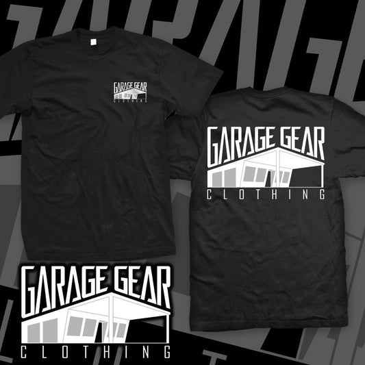 Garage Gear Black Logo Tshirt