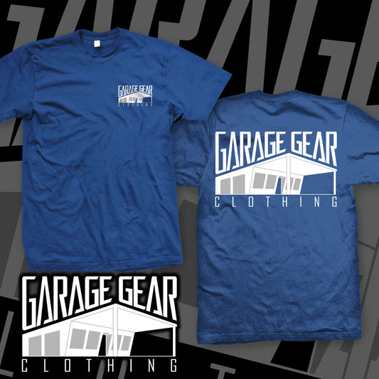 Garage Gear Blue Logo Tshirt